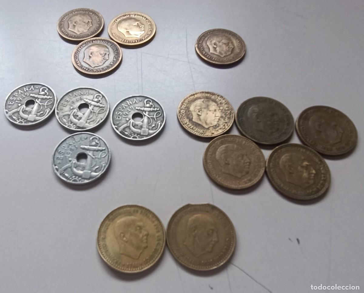 Monedas Franco: MONEDAS ESPA&Ntilde;OLAS ANTIGUAS - Foto 3