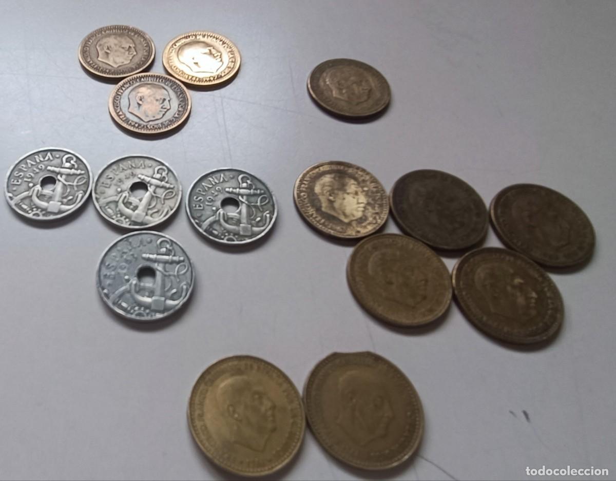 Monedas Franco: MONEDAS ESPA&Ntilde;OLAS ANTIGUAS - Foto 4