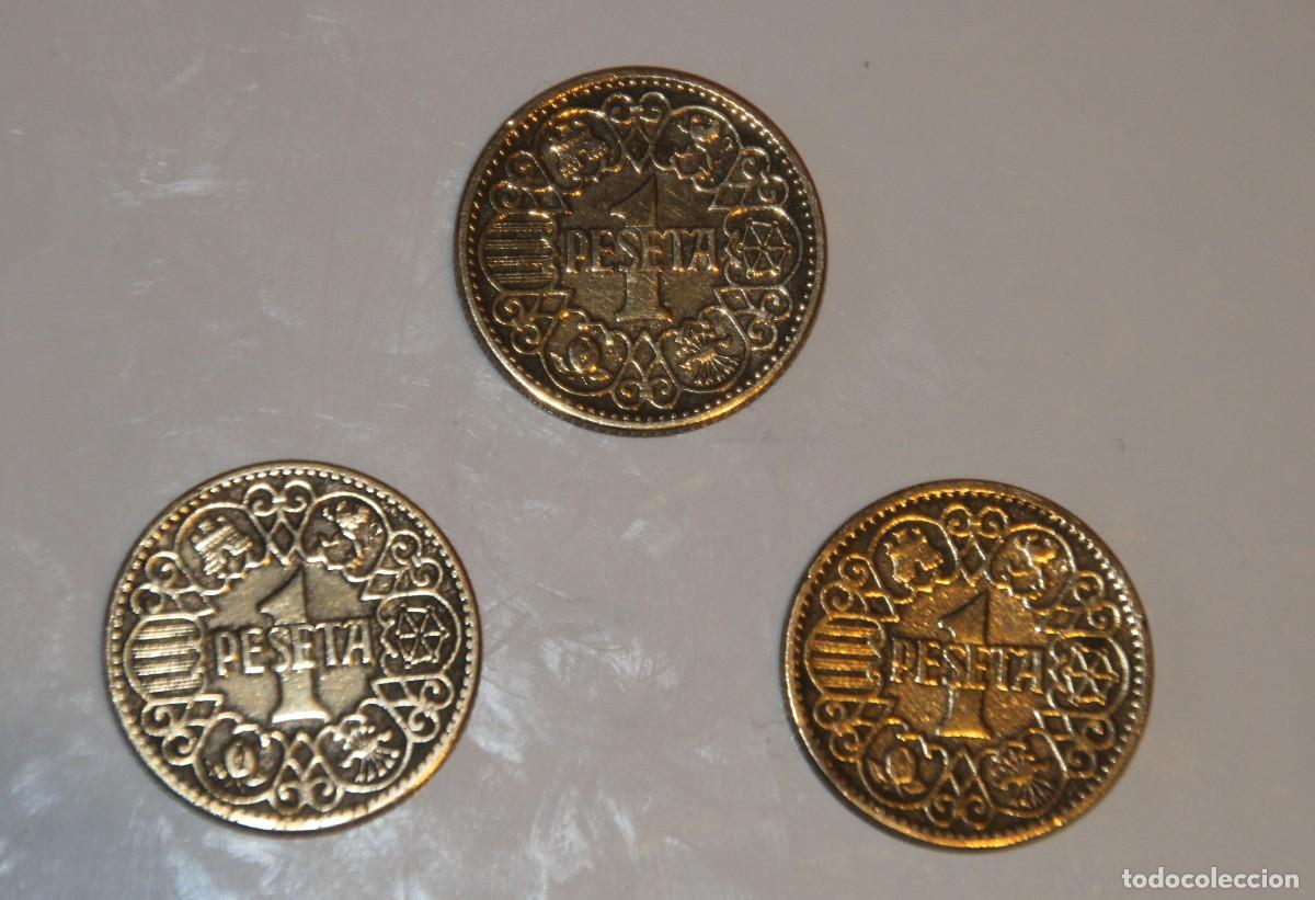 Monedas Franco: Monedas espa&ntilde;olas Franco 1944 - Foto 1