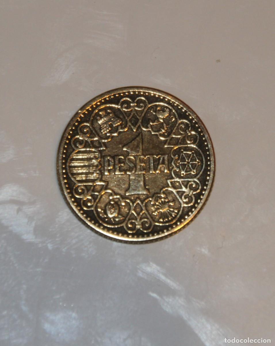 Monedas Franco: Monedas espa&ntilde;olas Franco 1944 - Foto 2