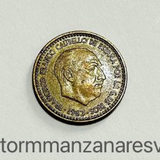 Monedas Franco: [#27] MONEDA, ESPAÑA, PESETAS, 1 PESETA, FRANCO, 1963, *64