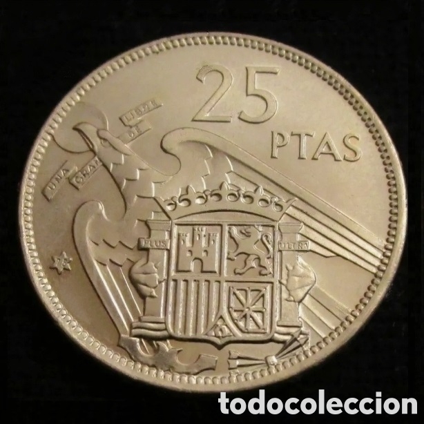 Monedas Franco: MONEDA 25 PESETAS 1957 ☆ 75 - Foto 2