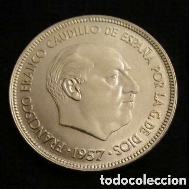 Monedas Franco: MONEDA 25 PESETAS 1957 ☆ 75 - Foto 1