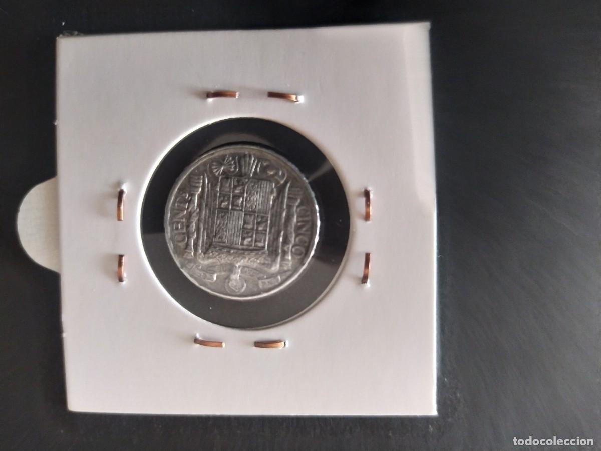 Monedas Franco: 5 CENTIMOS 1945. FRANCO - Foto 2