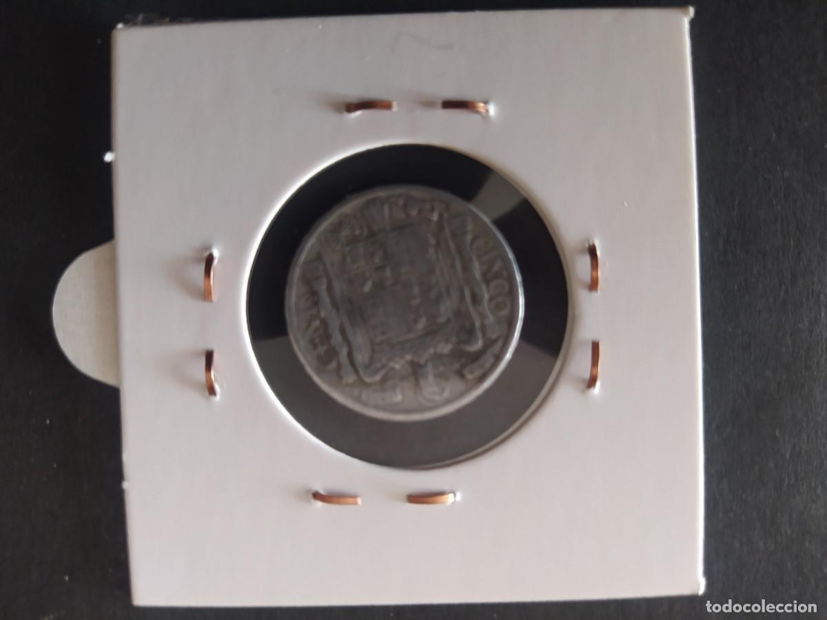 Monedas Franco: 5 CENTIMOS 1945. FRANCO - Foto 2