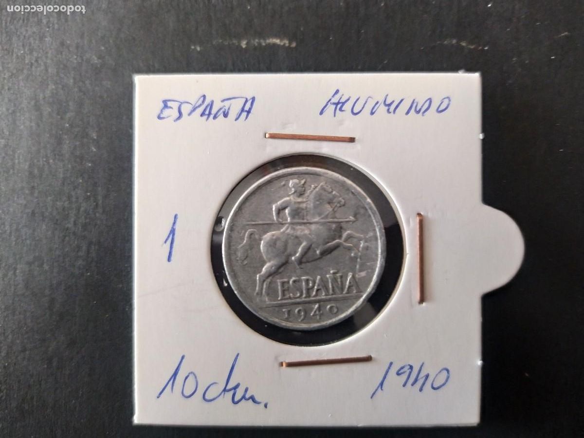Monedas Franco: 10 CENTIMOS 1940 . FRANCO - Foto 1
