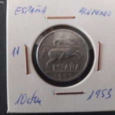 Monedas Franco: 10 CENTIMOS 1953 . FRANCO