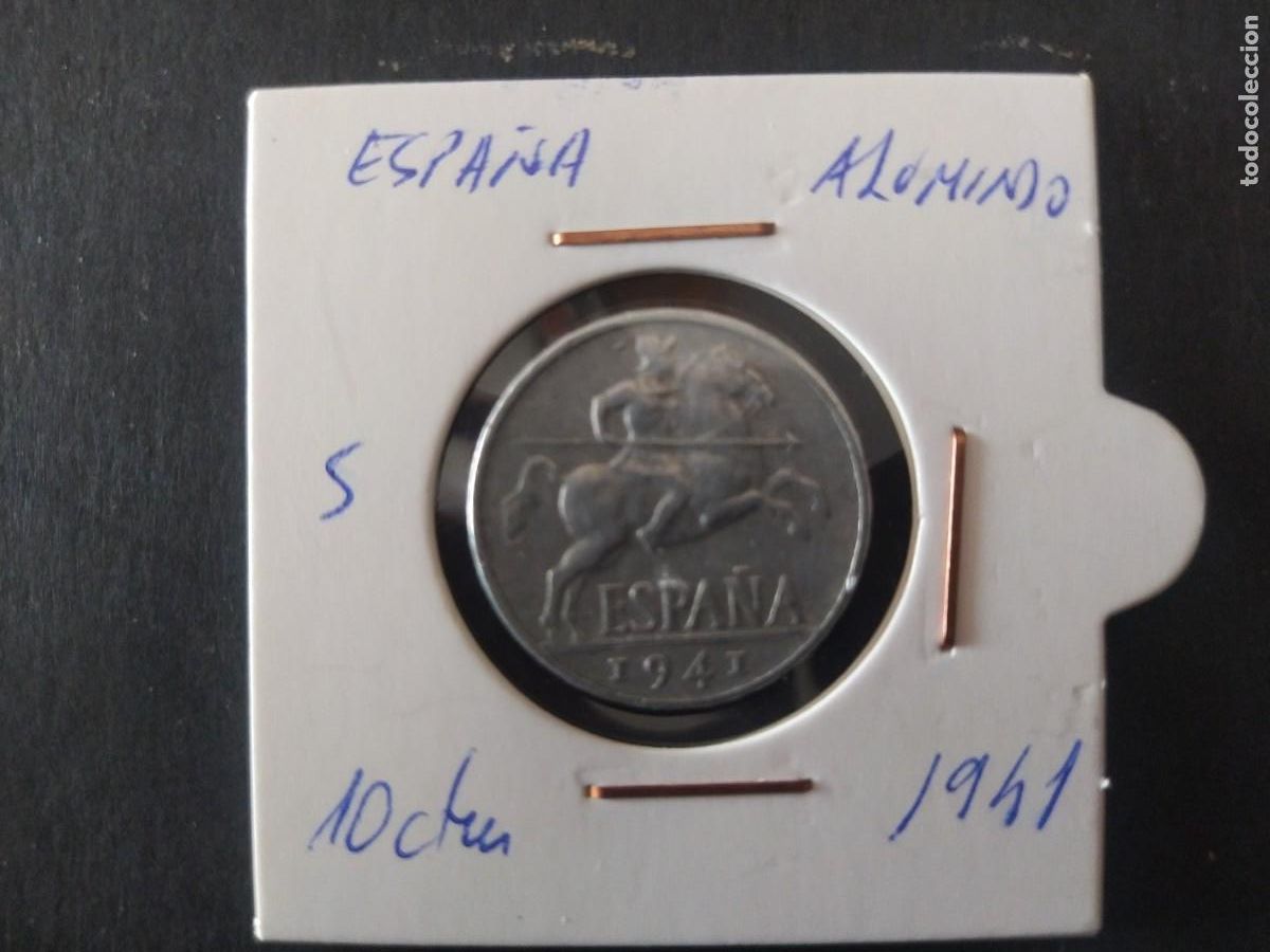 Monedas Franco: 10 CENTIMOS 1941 . FRANCO - Foto 1