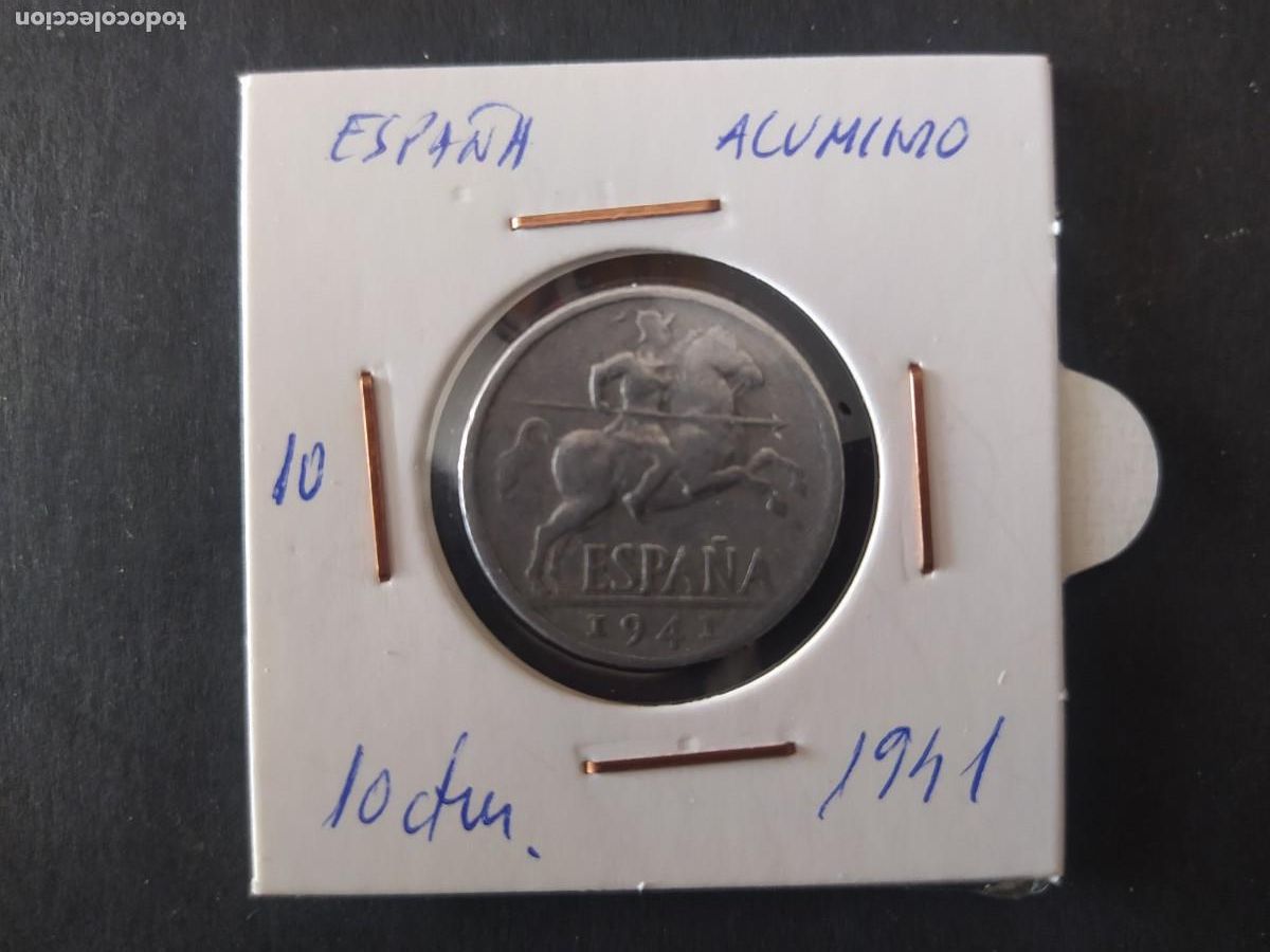 Monedas Franco: 10 CENTIMOS 1941 . FRANCO - Foto 1