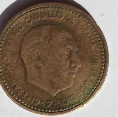 Monedas Franco: ESTADO ESPAÑOL 1 PESETA 1947 *54. (M117)