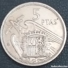 Monedas Franco: ESPAÑA 5 PESETAS 1957