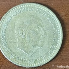 Monedas Franco: MONEDA UNA PESETA FRANCO 1966
