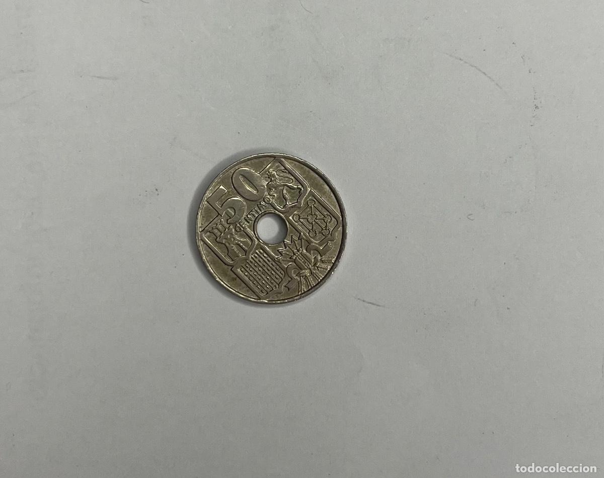 Monedas Franco: Moneda de 50 cent de 1949 - Foto 2
