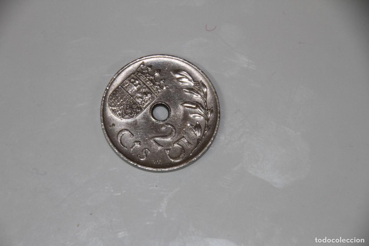 Monedas Franco: Moneda de 25 c&eacute;ntimos 1937 - Foto 1