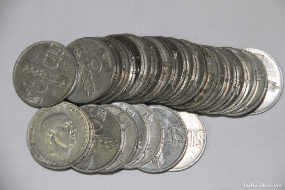 Monedas Franco: Monedas de 50 cts. Franco 1966 - Foto 1