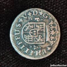 Monedas Franco: ESPAÑA MONEDA 1/2 REAL PLATA FELIPE V 1732. MUY BIEN ESTADO. VER FOTOS.