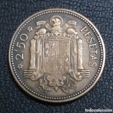 Monedas Franco: ESPAÑA 2,50 PESETAS 1953 ESTRELLA 54
