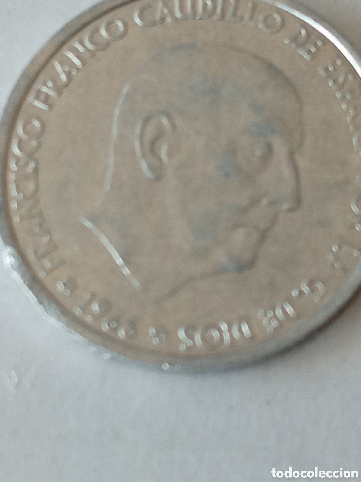 Monedas Franco: Moneda espiga 50 cm 1966 - Foto 3