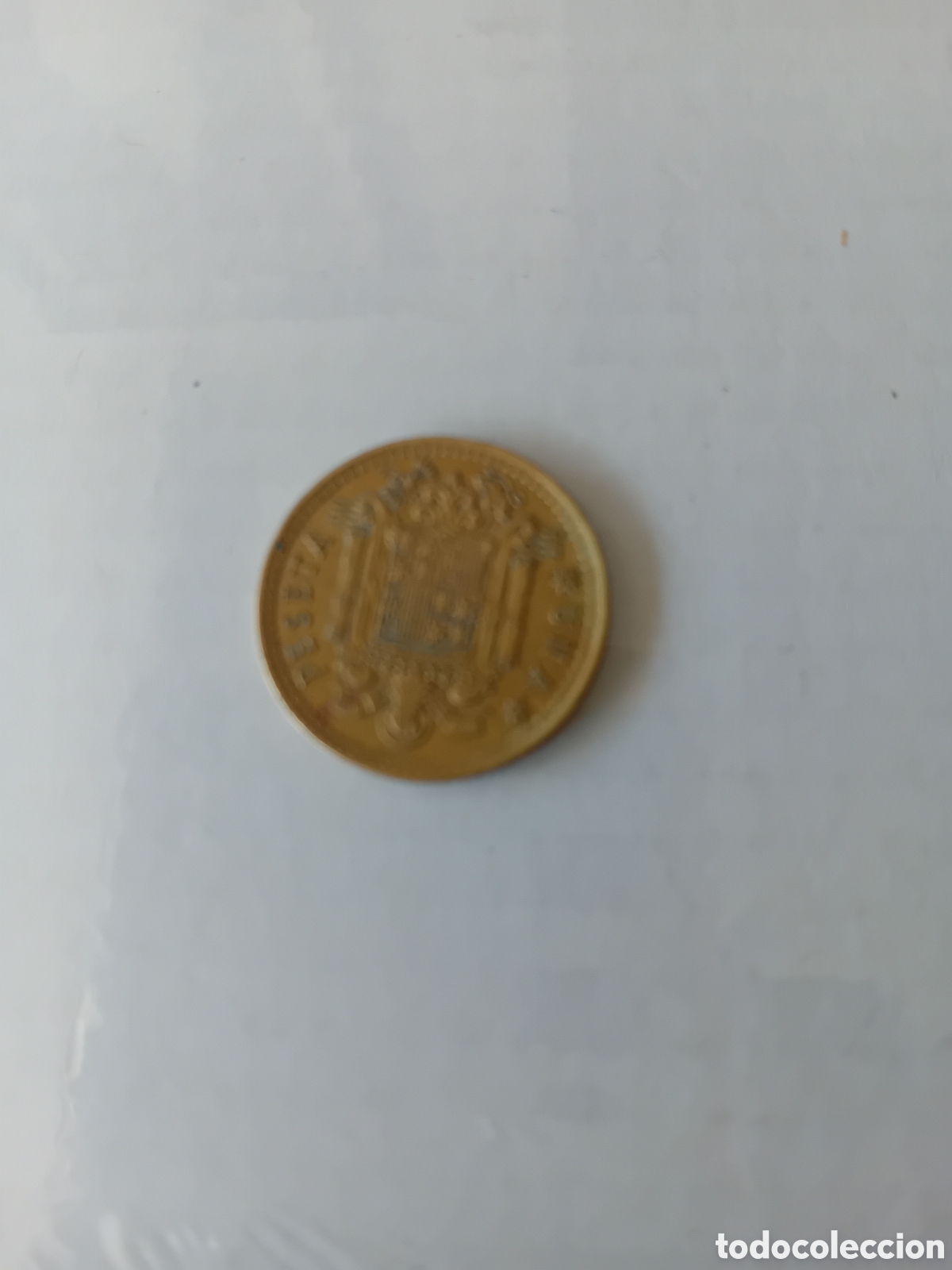 Monedas Franco: Una peseta 1966 - Foto 1