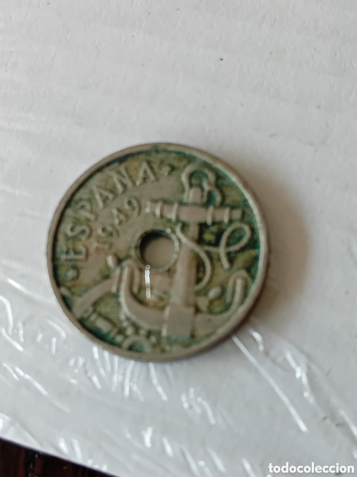 Monedas Franco: 50 c&eacute;ntimos 1949 - Foto 1