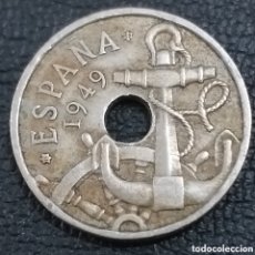 Monedas Franco: ESPAÑA 50 CENTIMOS 1949 ESTRELLAS 19-52