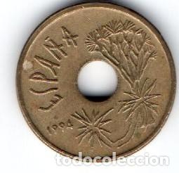Monedas Franco: moneda de 25 ptas. canarias 1994 - Foto 2