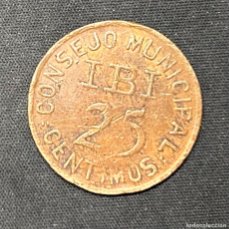 Monedas Franco: MONEDA GUERRA CIVIL 1937 IBI
