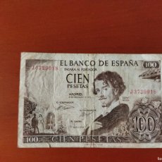 Monedas Franco: 100 PESETAS 1965 GUSTABO ADOLFO BECQUER SIN SERIE 0120324.