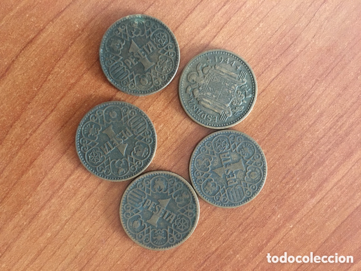 Monedas Franco: Monedas antiguas del estado espa&ntilde;ol - Foto 1