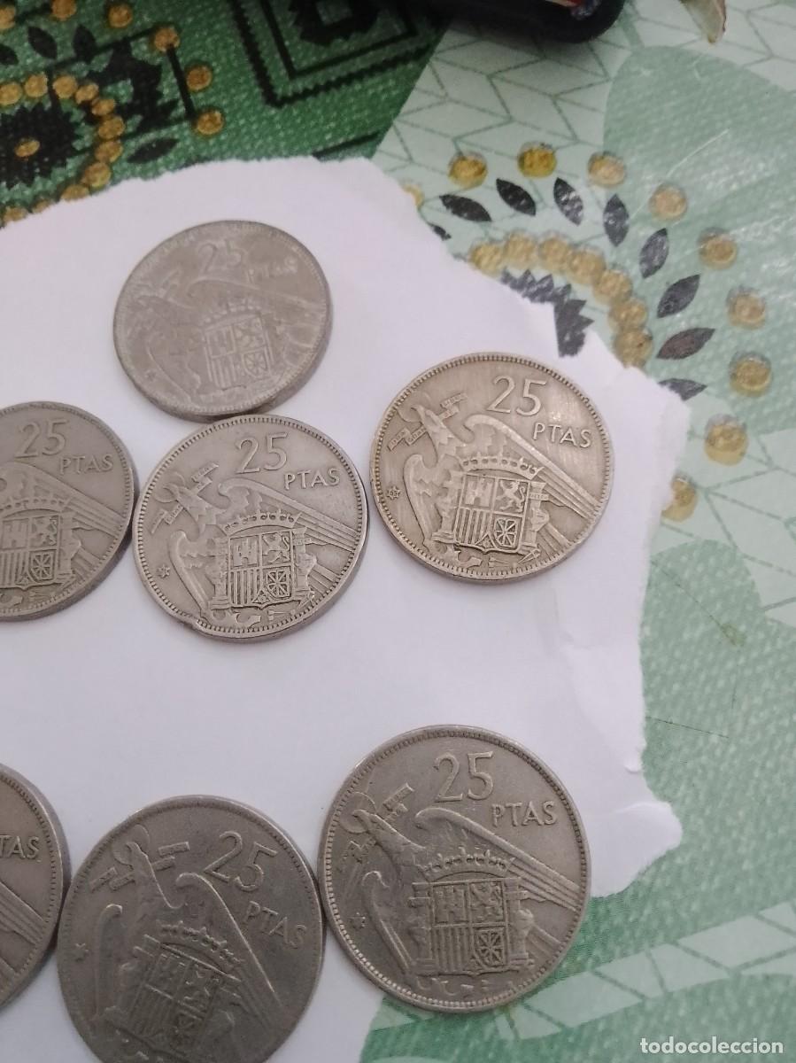 Monedas Franco: Lote de 13 Monedas franco variadas - Foto 4
