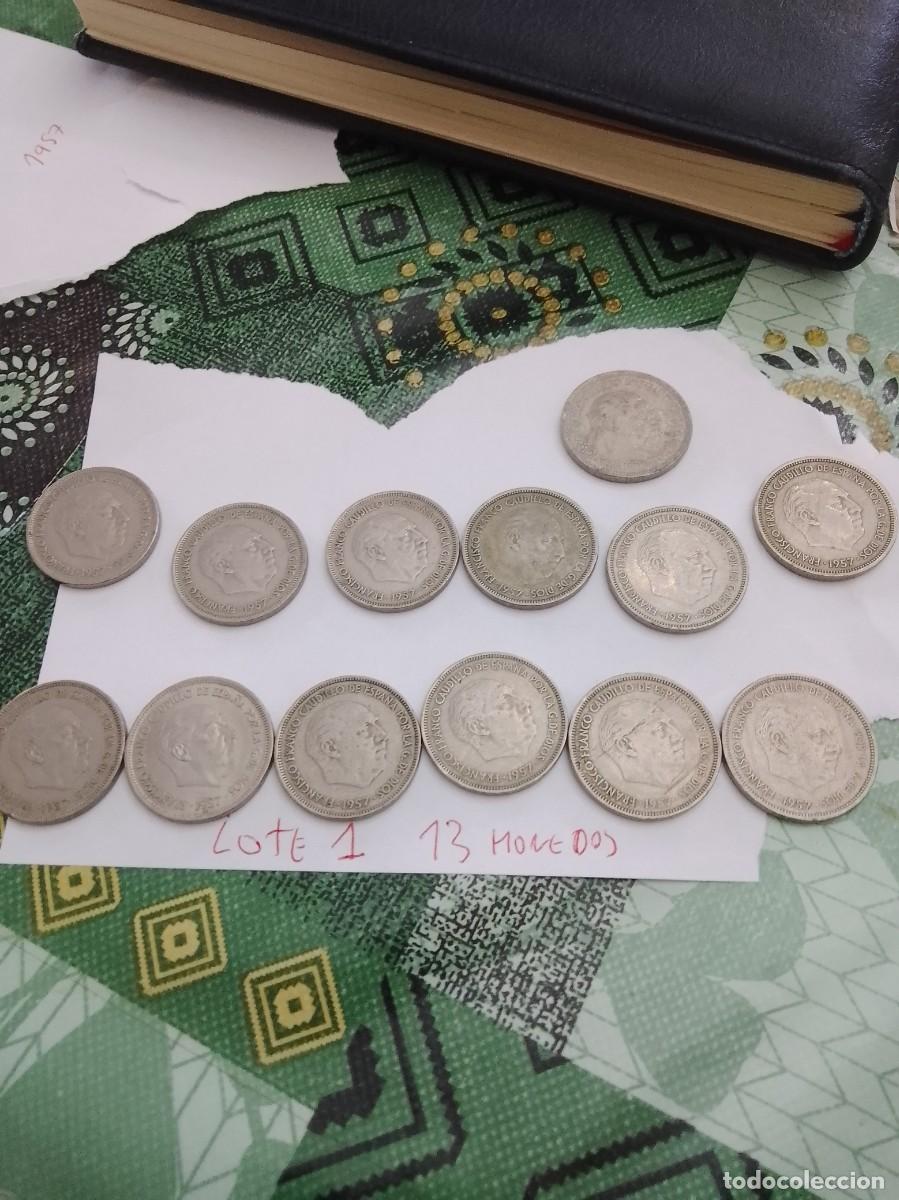 Monedas Franco: Lote de 13 Monedas franco variadas - Foto 8