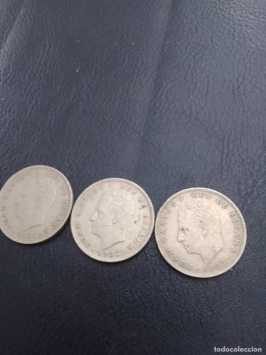 Monedas Franco: Lote de 5 monedas de 25 pesetas - Foto 5