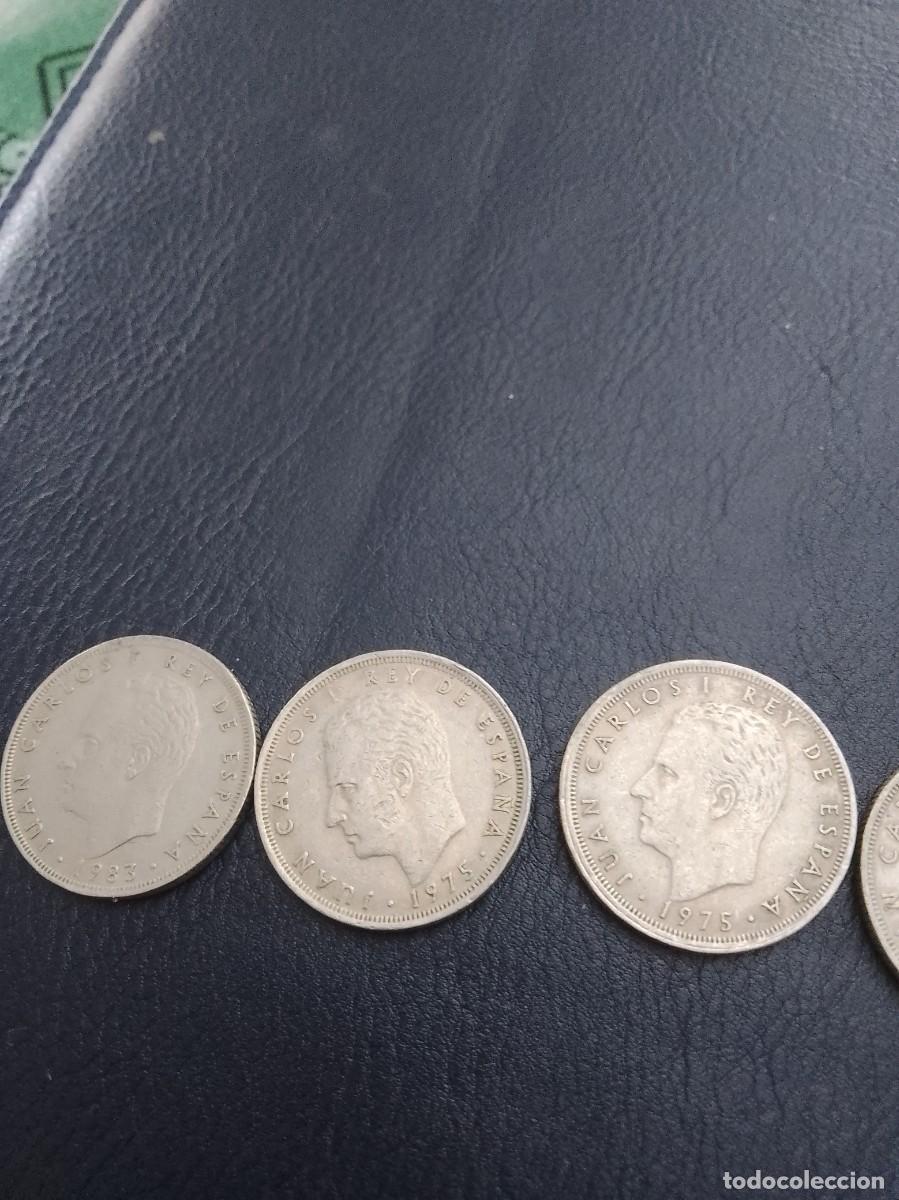 Monedas Franco: Lote de 5 monedas de 25 pesetas - Foto 6