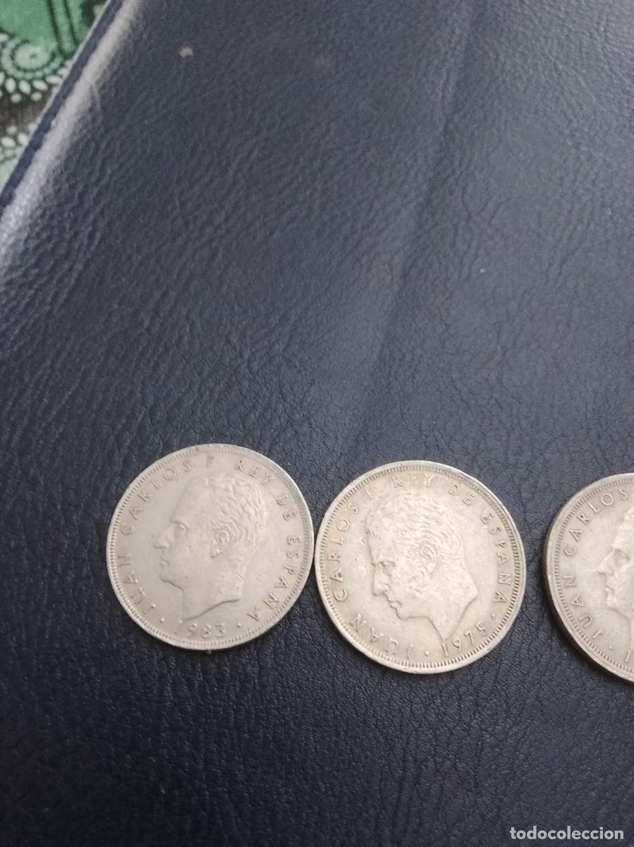Monedas Franco: Lote de 5 monedas de 25 pesetas - Foto 7