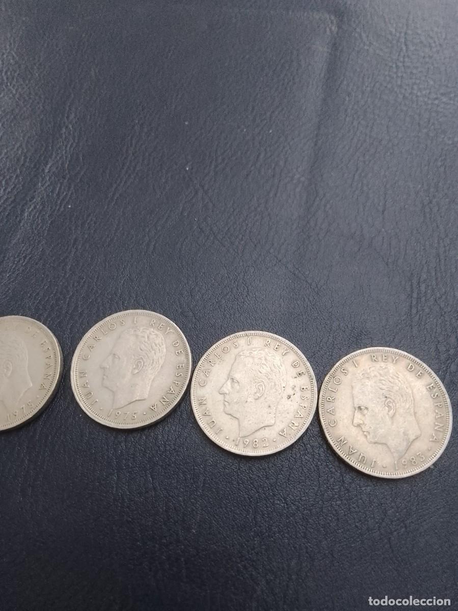 Monedas Franco: Lote de 5 monedas de 25 pesetas - Foto 8
