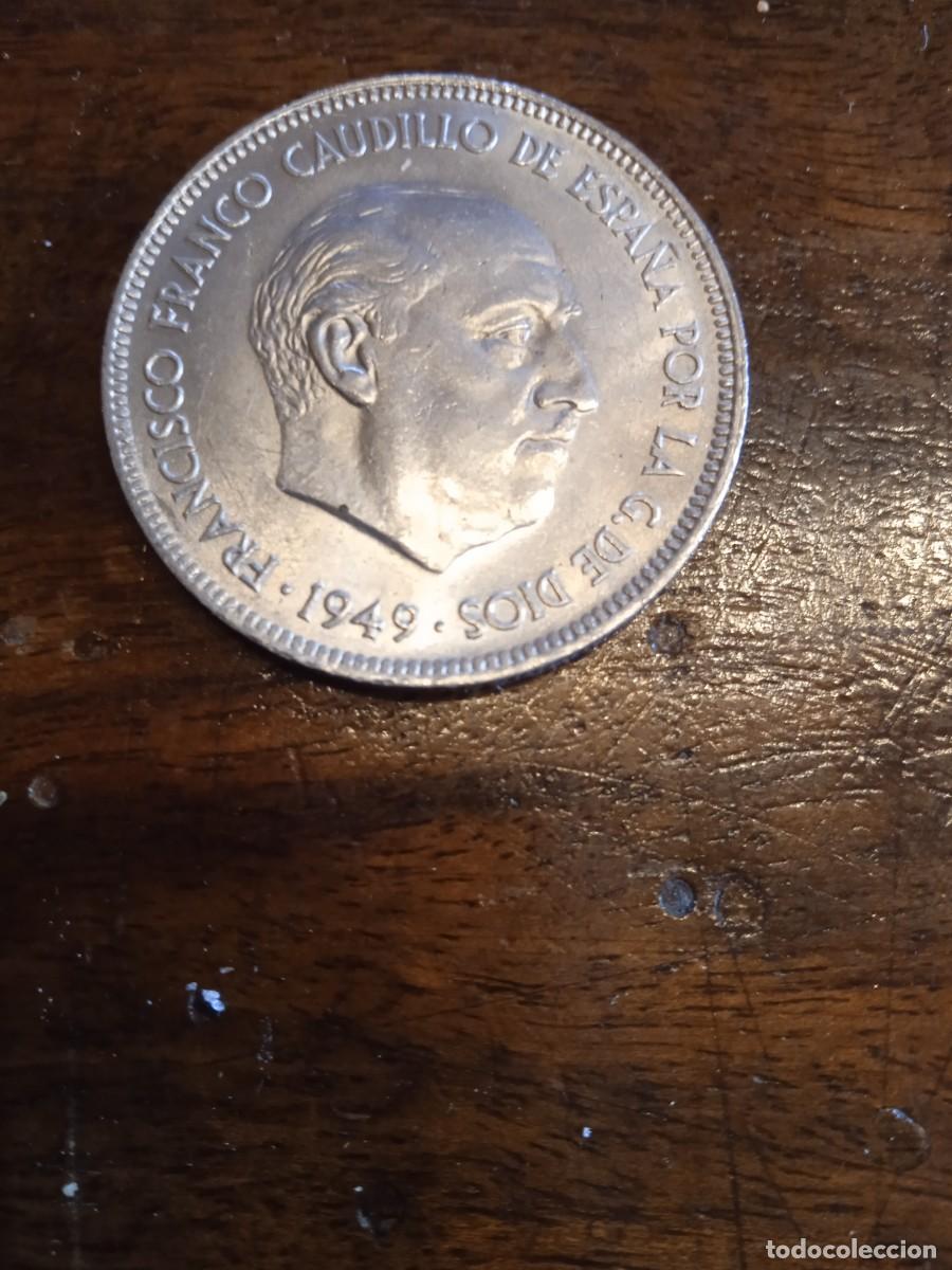Monedas Franco: 5 pesetas 1949 - Foto 1