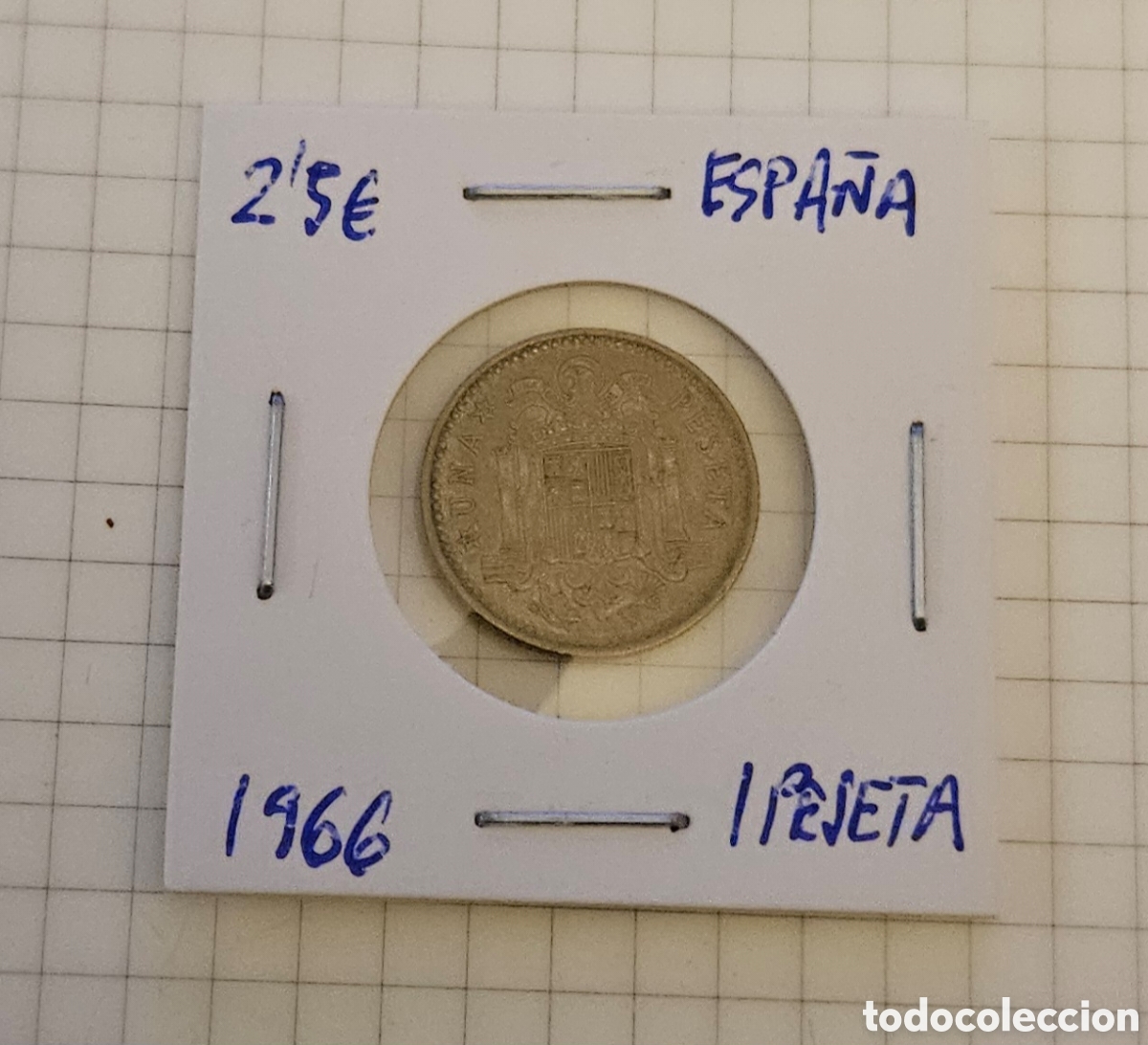 Monedas Franco: MONEDA DE ESPA&Ntilde;A 1966 &rdquo;1 PESETA&rdquo; - Foto 1