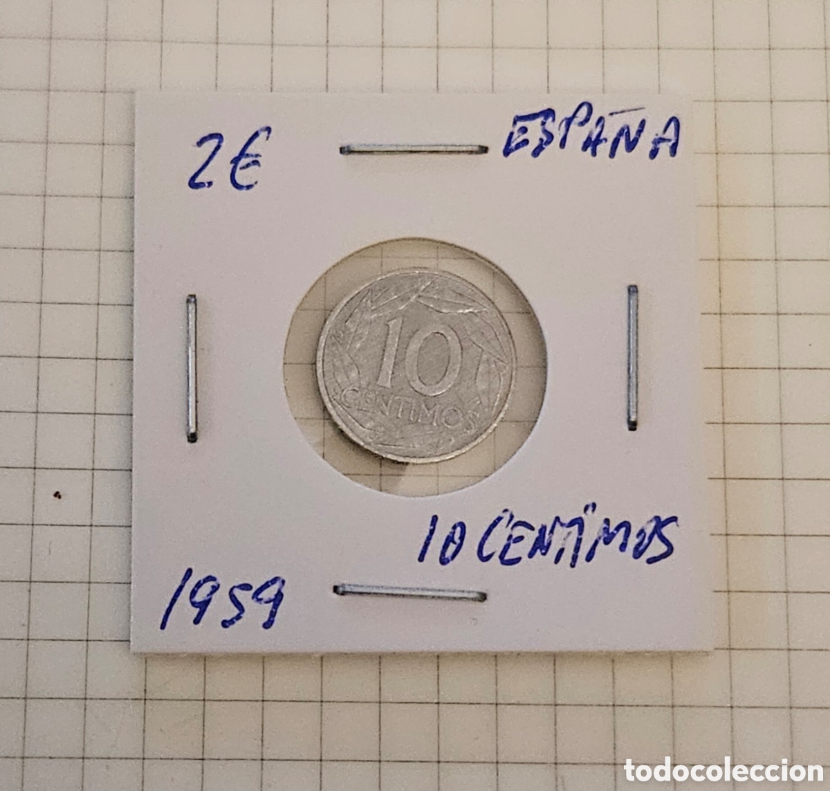 Monedas Franco: MONEDA DE ESPA&Ntilde;A 1959 &rdquo;10 C&Eacute;NTIMOS&rdquo; - Foto 1