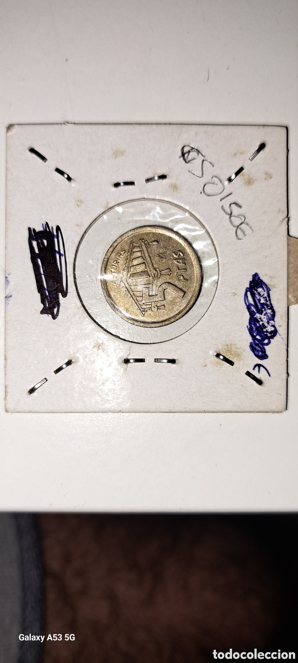 Monedas Franco: Asturias 5ptas 1995 - Foto 2