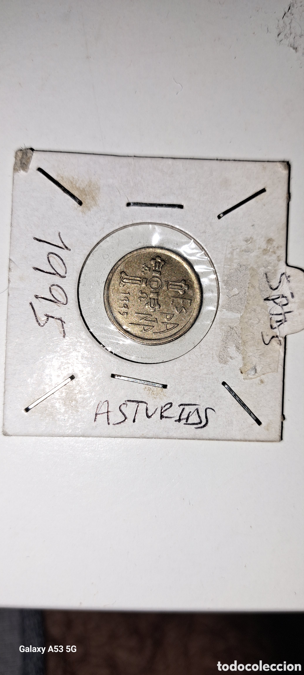 Monedas Franco: Asturias 5ptas 1995 - Foto 1