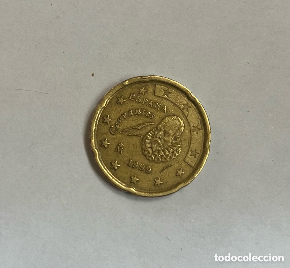 Monedas Franco: Moneda de 20 c&eacute;ntimos de 1999 Espa&ntilde;a - Foto 2