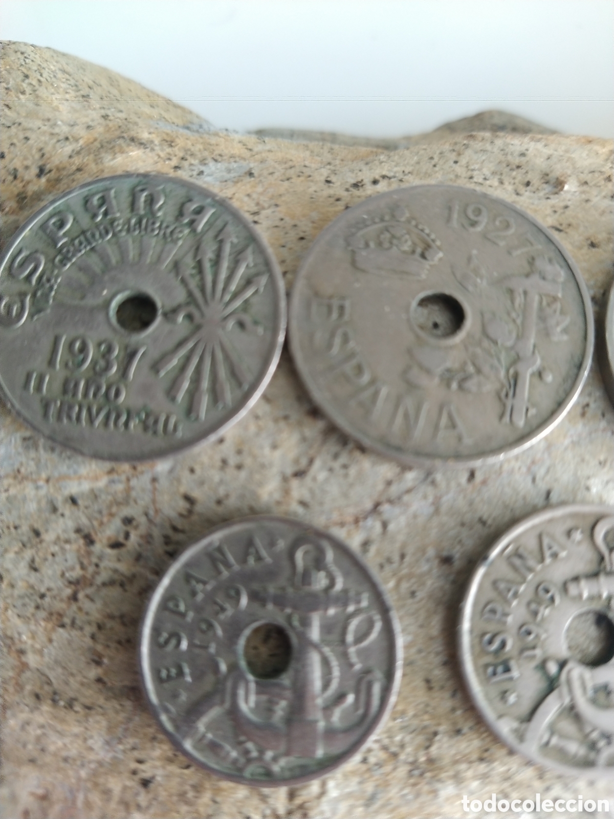 Monedas Franco: Lote de 5 monedas. - Foto 6