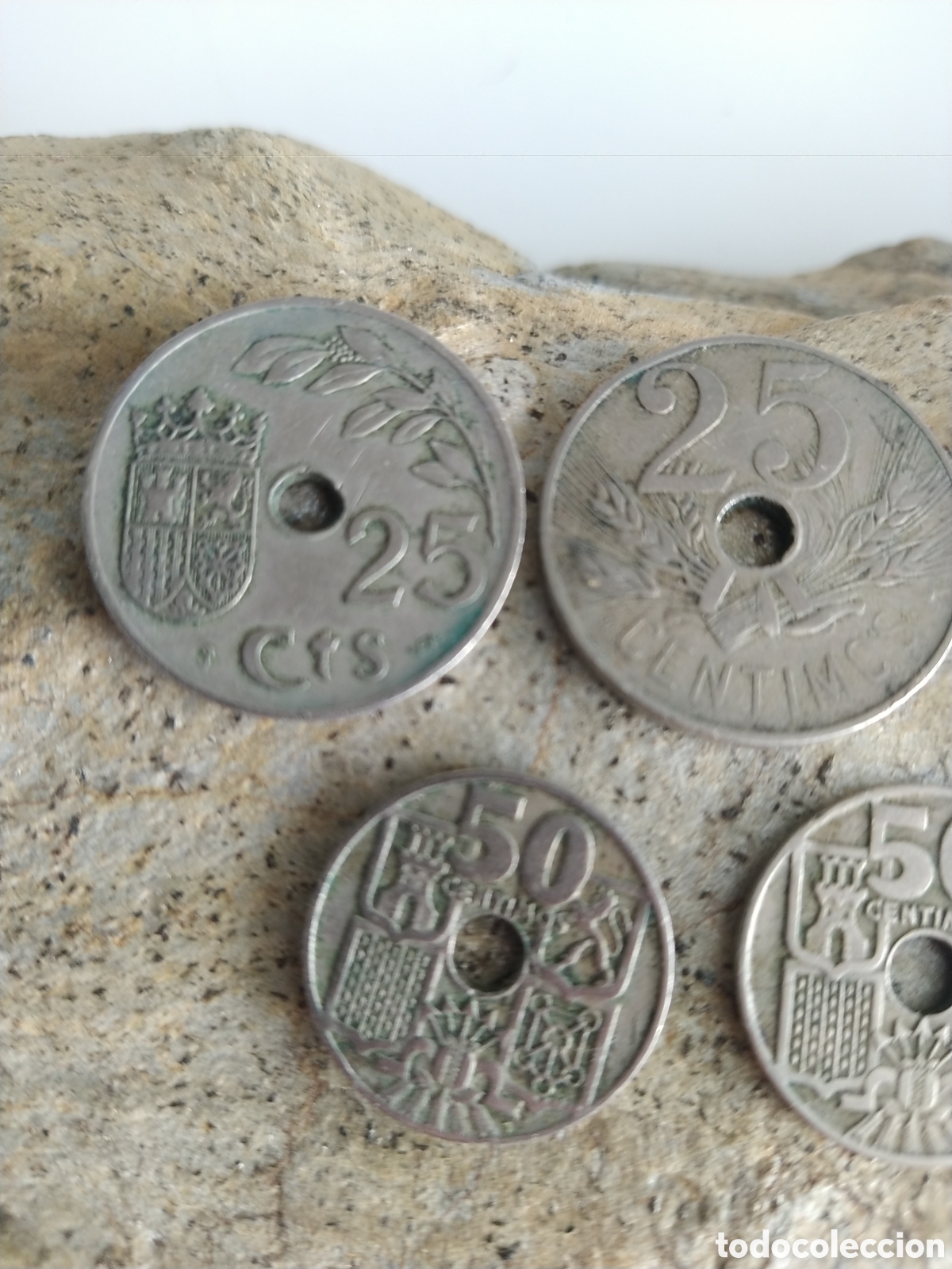 Monedas Franco: Lote de 5 monedas. - Foto 10