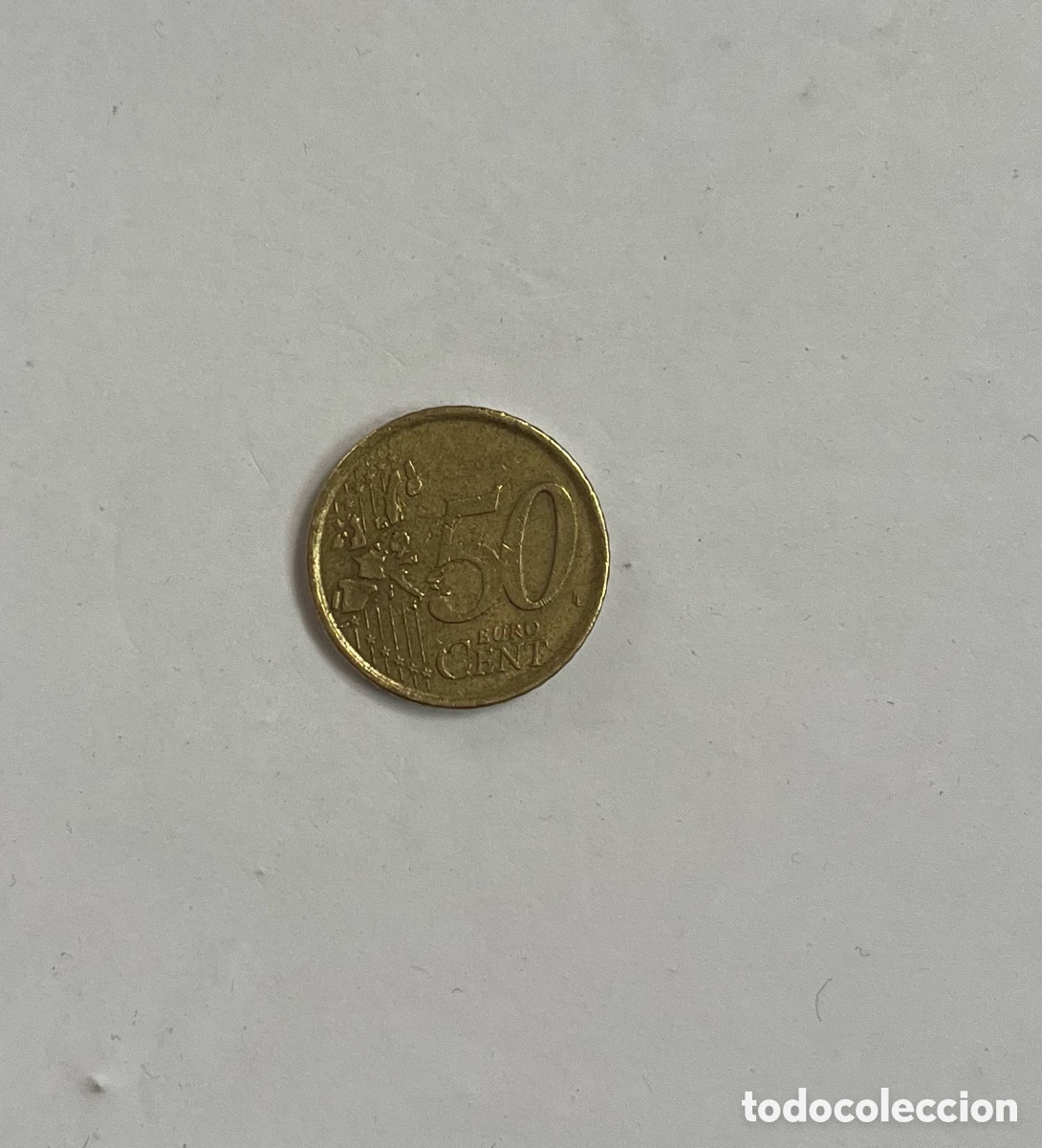 Monedas Franco: Moneda de 50 c&eacute;ntimos Espa&ntilde;a 2000 - Foto 1
