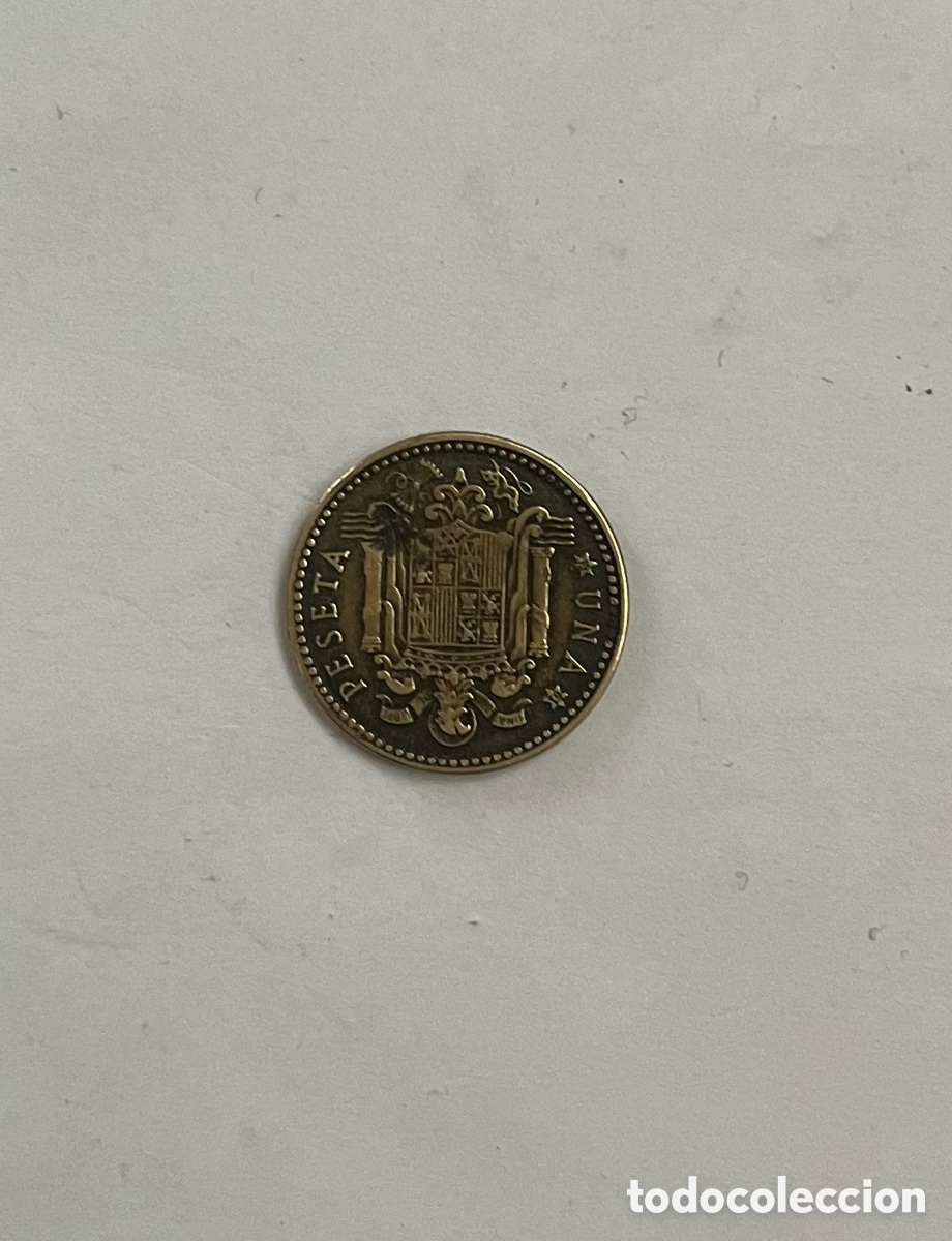 Monedas Franco: Moneda de 1 pta de 1953*61 - Foto 2
