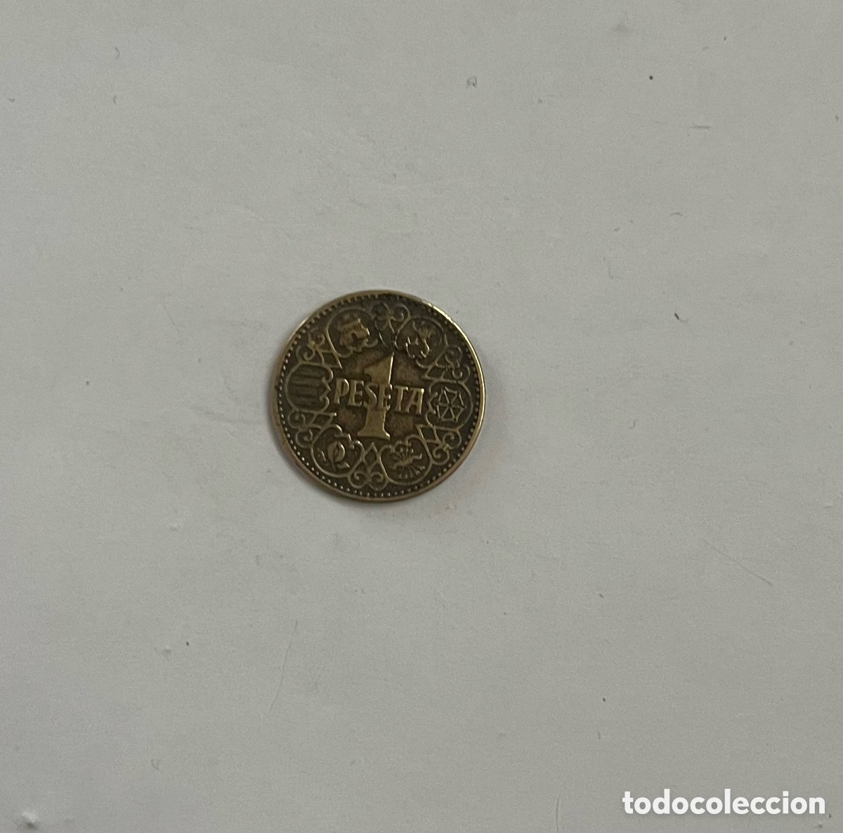 Monedas Franco: Moneda de 1 pta de 1944 - Foto 1