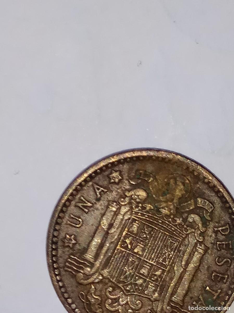 Monedas Franco: Monedas de una peseta - Foto 4