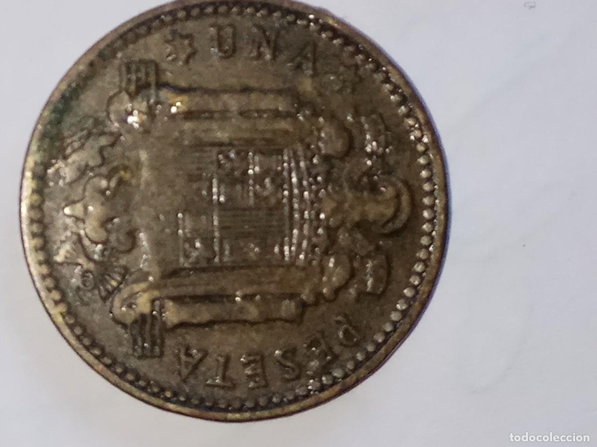 Monedas Franco: Monedas de una peseta - Foto 9