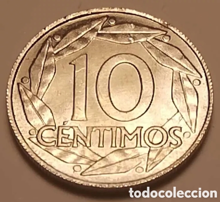 Monedas Franco: 10 C&Eacute;NTIMOS ESPA&Ntilde;A 1959 S/C - Foto 2