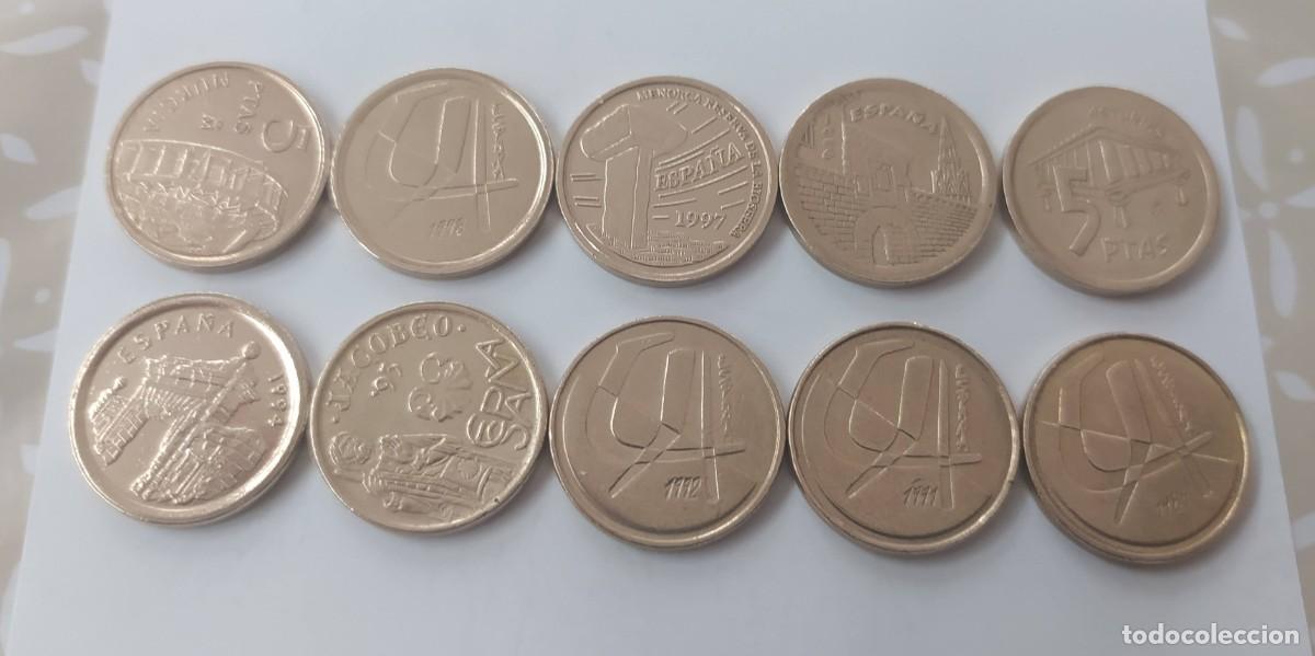 Monedas Franco: Monedas espa&ntilde;olas 5 pesetas - Foto 1